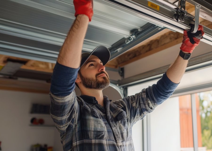 Garage-door work by Jiminwoo Garage Door Repair in Anoka, MN