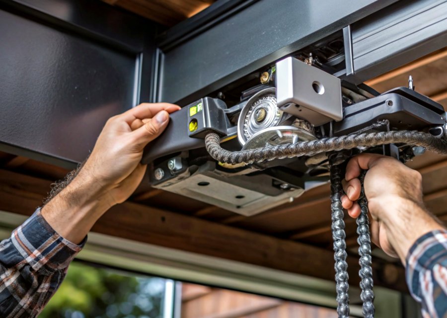 Garage-door work by Fletcher's Garage Door Repair in Nockamixon, PA