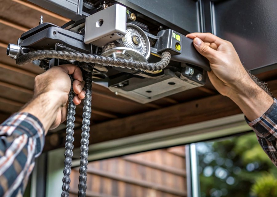 Garage-door work by Riverview Garage Door Service in Cleveland, OH