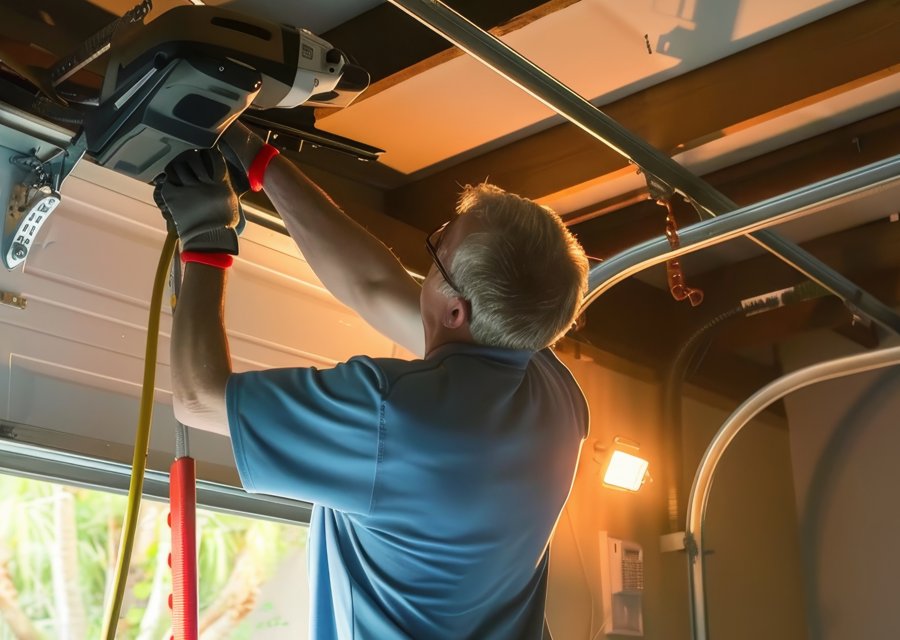 Garage-door work by Abercrombie Garage Doors in Cheyenne, WY