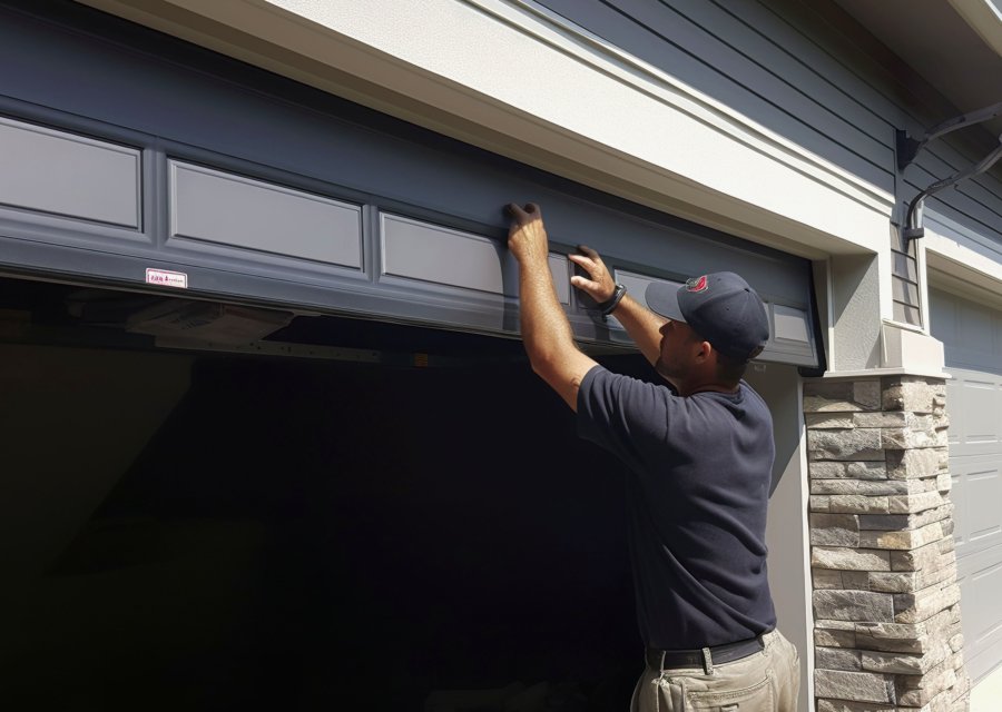 Garage-door work by Happy Garage Door Repair in Spartanburg, SC