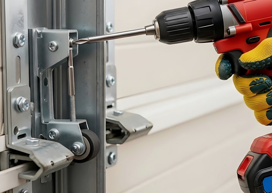 Garage-door work by The Garage Door Works in Hapeville, GA