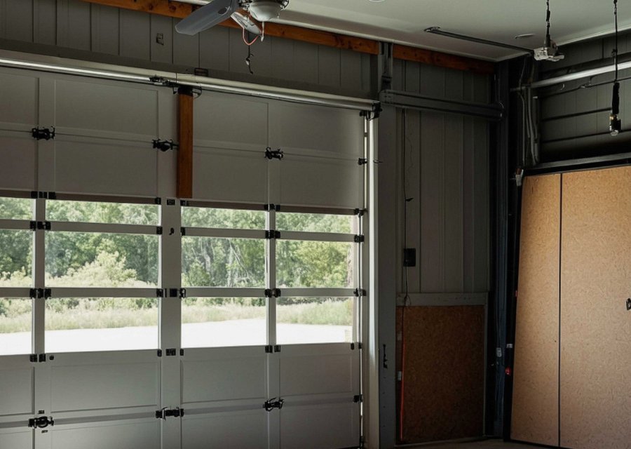 Garage-door work by Sargent Garage Door's Repair Service in Douglasville, GA