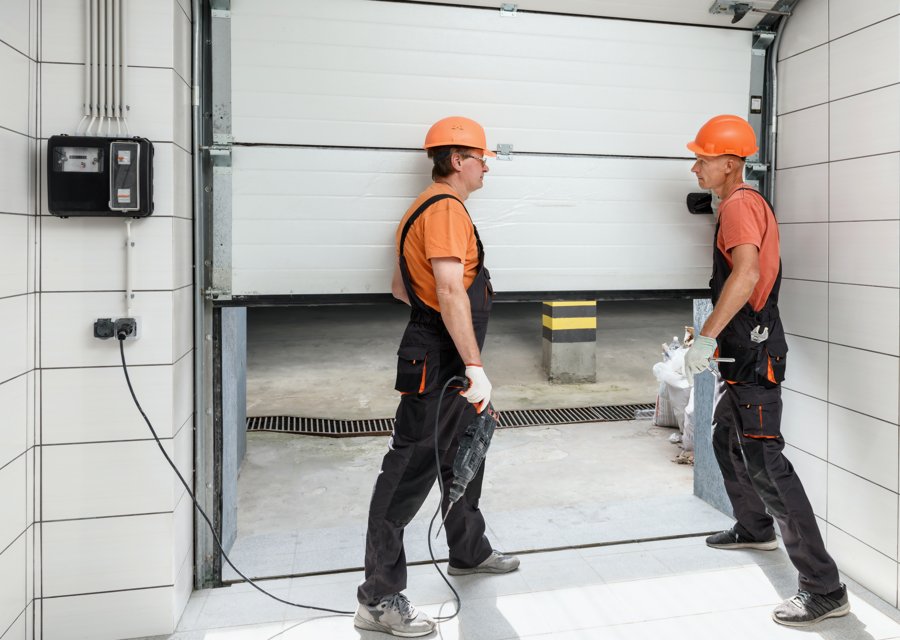 Garage-door work by Keith & Sons Overhead Doors in Galena, IL