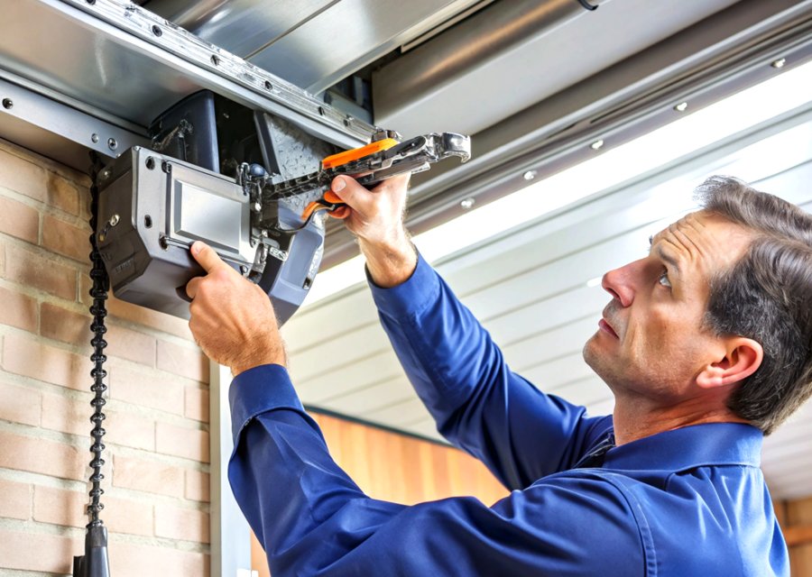 Garage-door work by Mid-Atlantic Garage Doors in St Paul, MN
