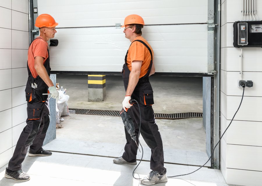 Garage-door work by Pop's Garage Door in Cecil, PA