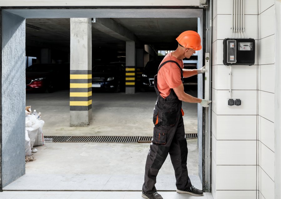 Garage-door work by JC Garage Door in Allen, TX
