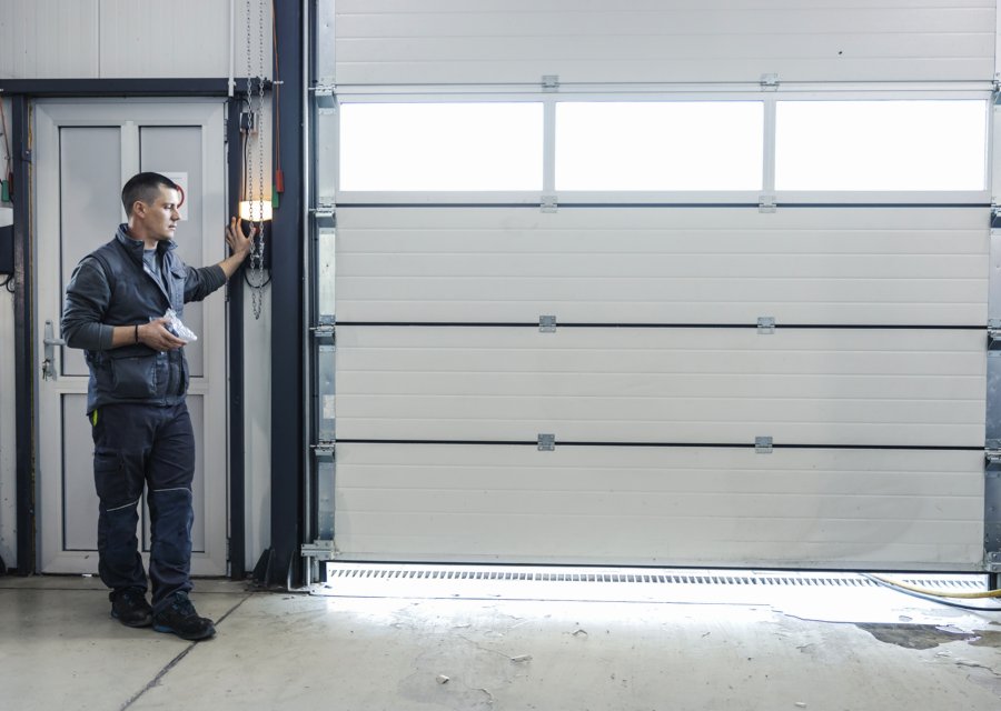 Garage-door work by Howard's Garage Repair in Orlando, FL