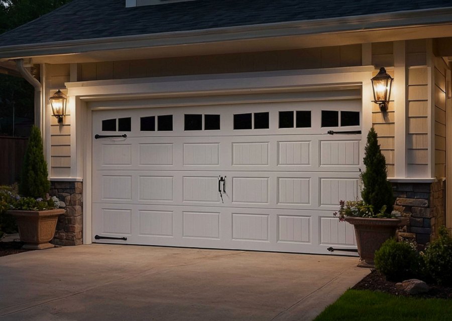 Garage-door work by Bay Bridge Garage Door in Fox Crossing, WI