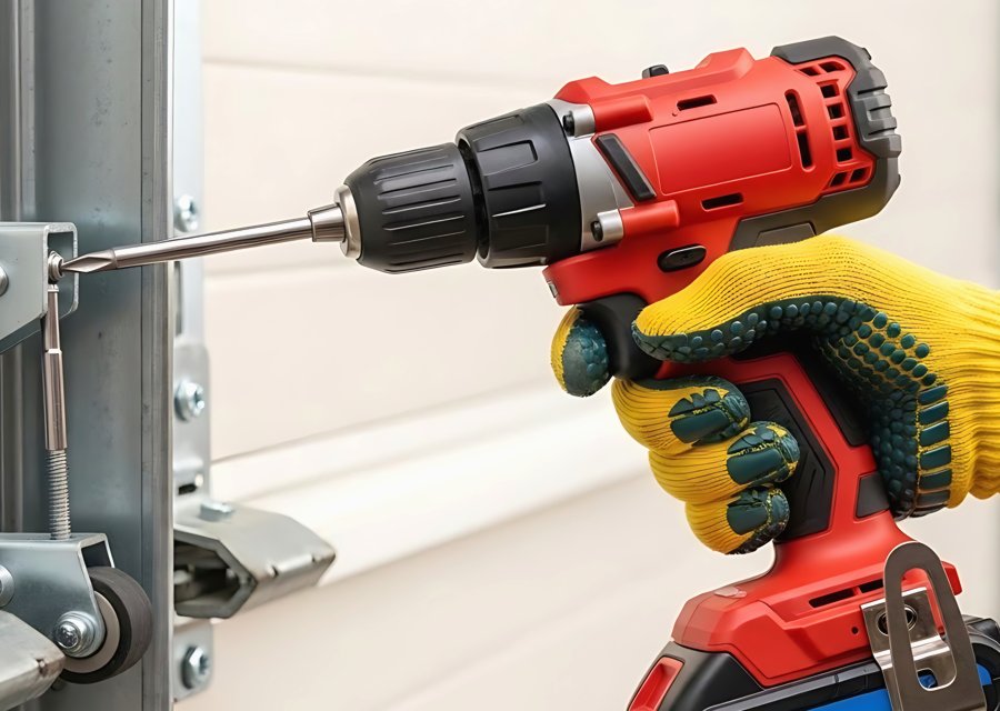 Garage-door work by Rock Garage Door Repair, Inc. in Clifton, VA