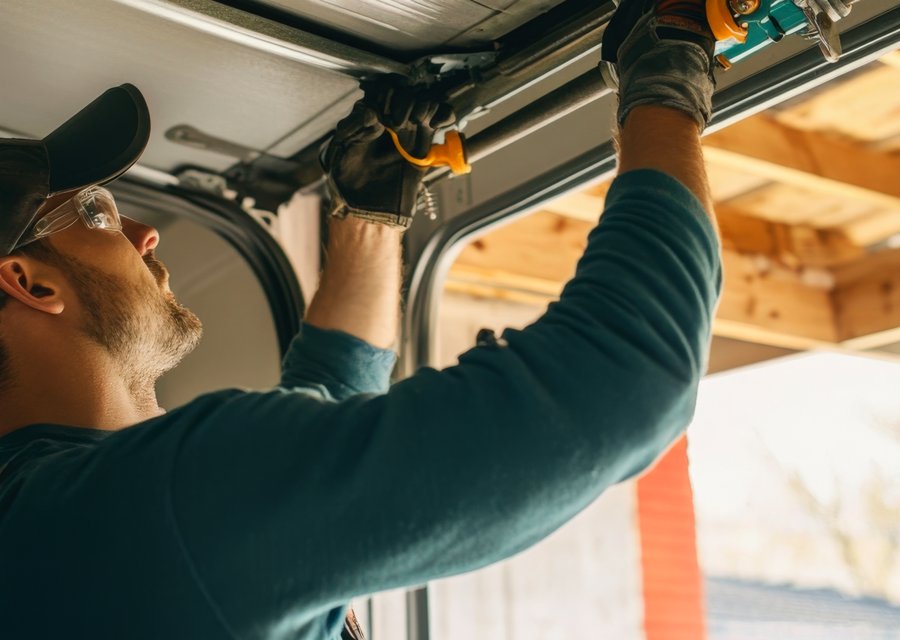 Garage-door work by Northwest Garage Doors in Old Westbury, NY