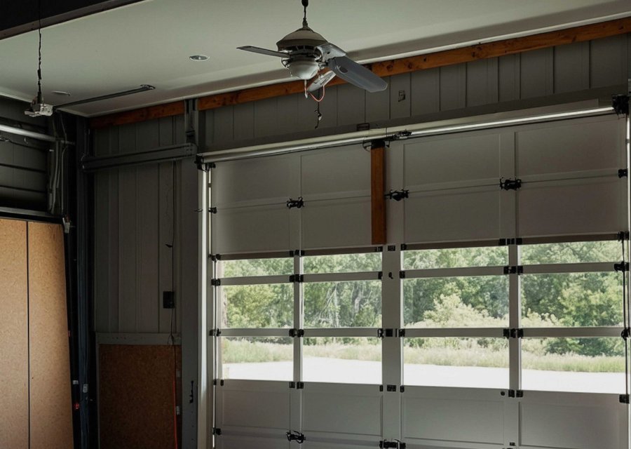 Garage-door work by Caleb's Garage Repair in Manhattan, KS