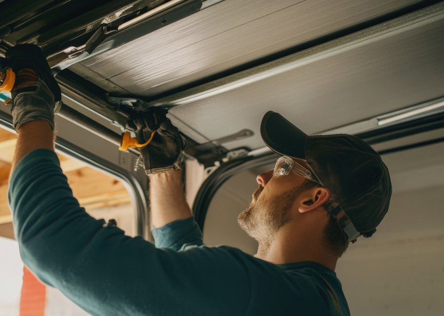 Garage-door work by MOJA Garage Doors in Bedford, TX