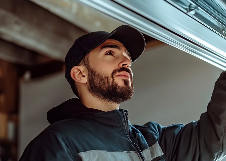 Garage-door work by Frontier Garage Door in Dorr, MI