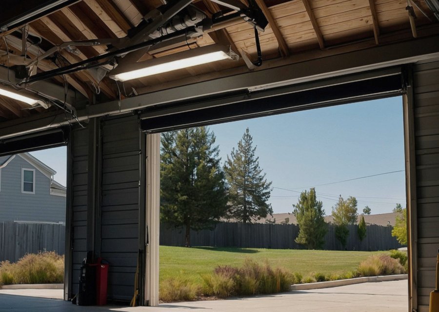 Garage-door work by Suburban Garage Door Service in Indianapolis, IN