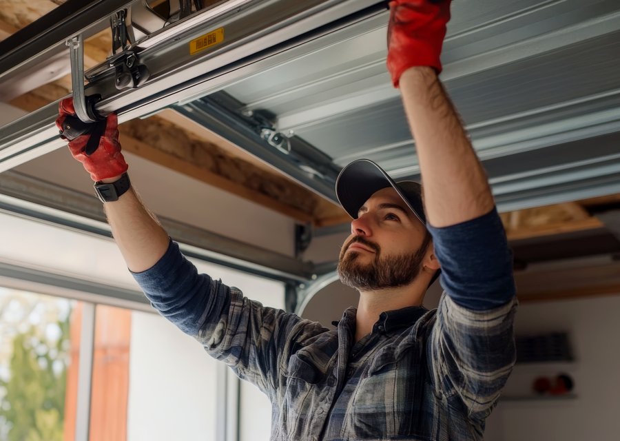 Garage-door work by Topz Garage Door's Repair in Los Angeles, CA