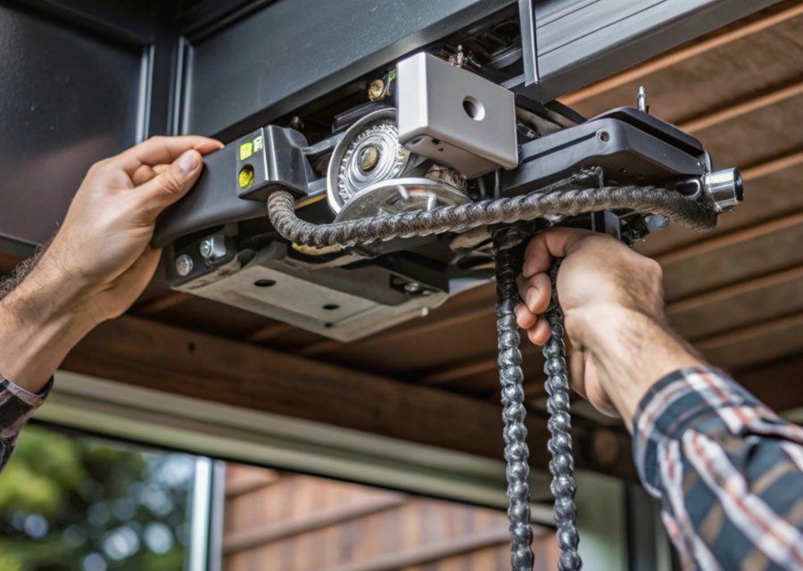 Garage-door work by Express Garage Door Co Inc in Coldwater, MI