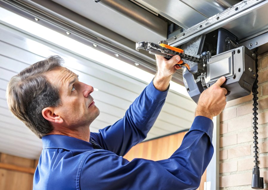 Garage-door work by Trusty Garage Door Repair in Sterling, CO