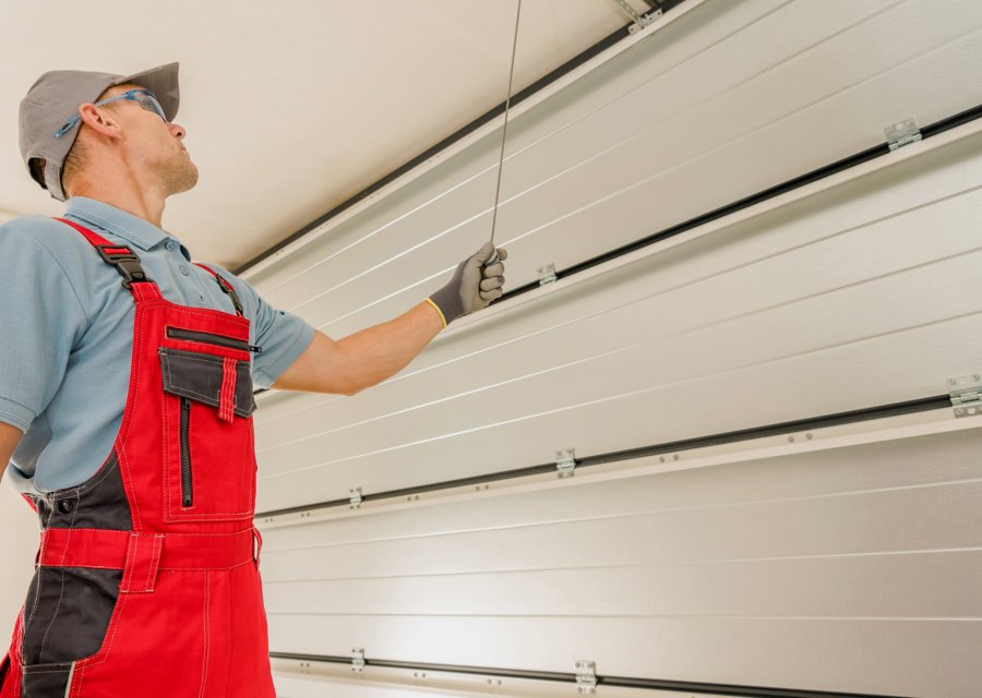 Garage-door work by La Garage Door And Gate Repair in North Kingstown, RI