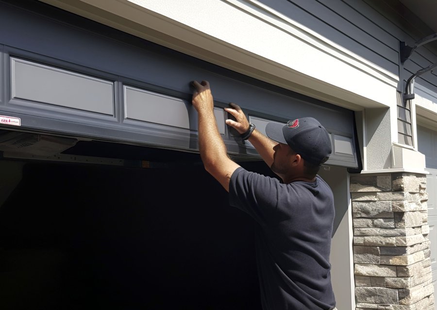 Garage-door work by MS Garage Door Service in Winter Springs, FL