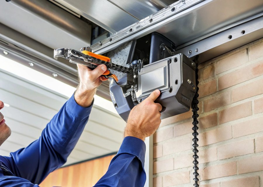 Garage-door work by Rock River Door Company in Evansville, IN