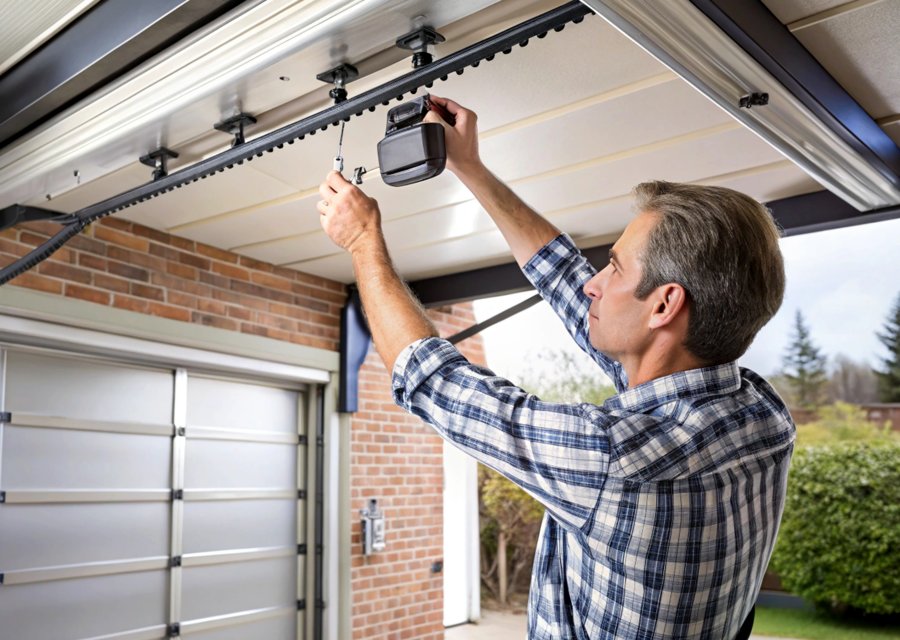 Garage-door work by CO Garage Doors in Iowa City, IA