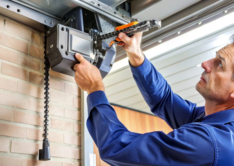 Garage-door work by Mile High Garage Doors in Fairfield, NJ