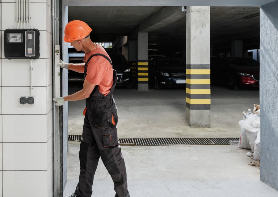 Garage-door work by Miller's Overhead Door in Webster, MN