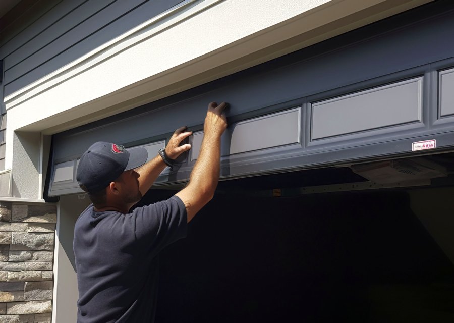 Garage-door work by Mcknificent Garage Doors in Fair Lawn, NJ