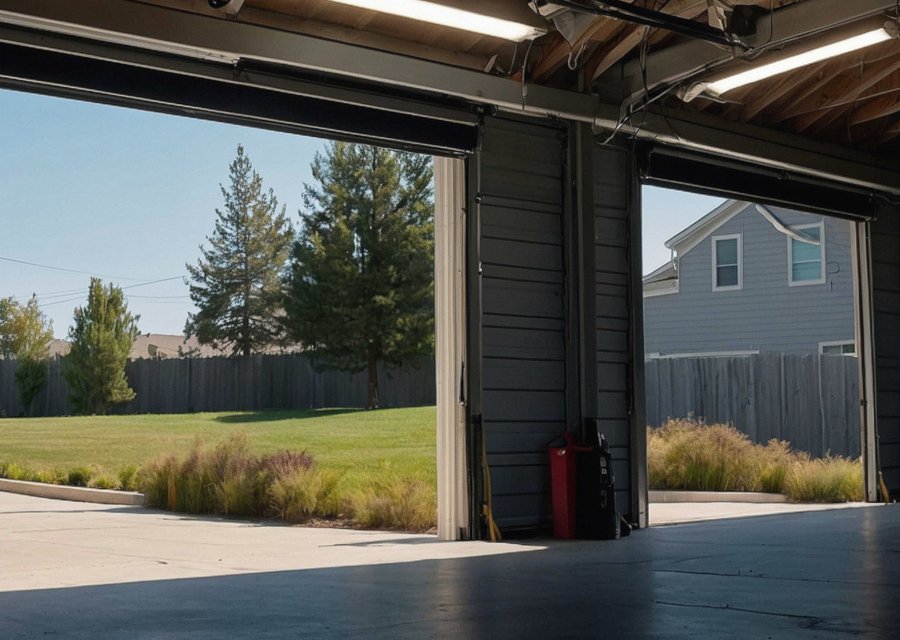 Garage-door work by Eagle Garage Door Co in Big Rapids, MI