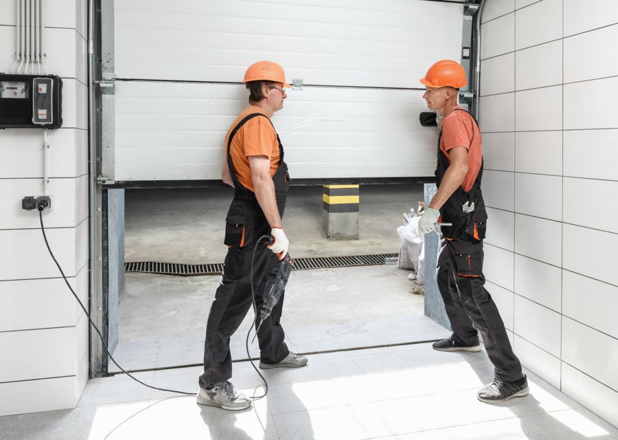 Garage-door work by AWU Garage Door Services in Lanham, MD