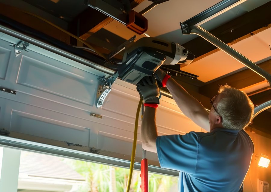 Garage-door work by P & R Garage Door Repair in Glendora, CA