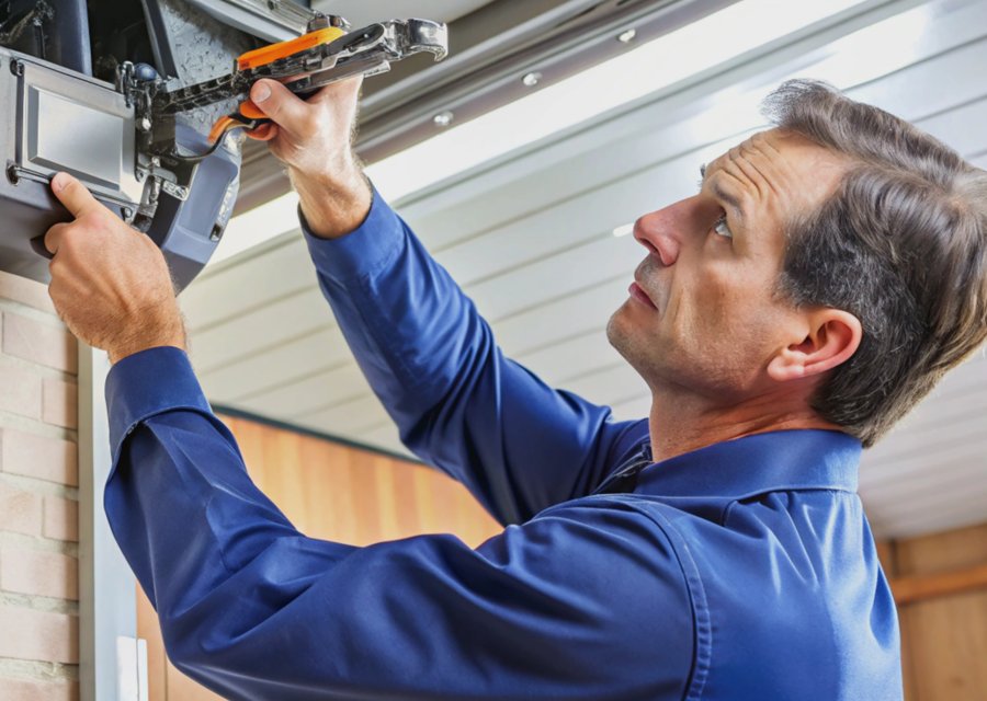 Garage-door work by Dunlap Family Garage Doors in Oceanside, CA