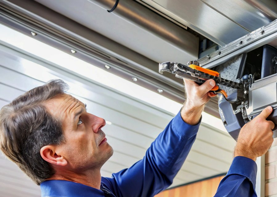Garage-door work by Woojung Garage Door Services in Albemarle, NC