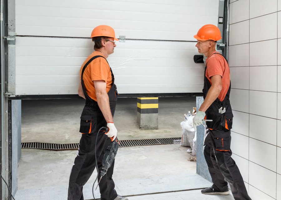 Garage-door work by Bruce Garage Door Repair in Des Moines, IA