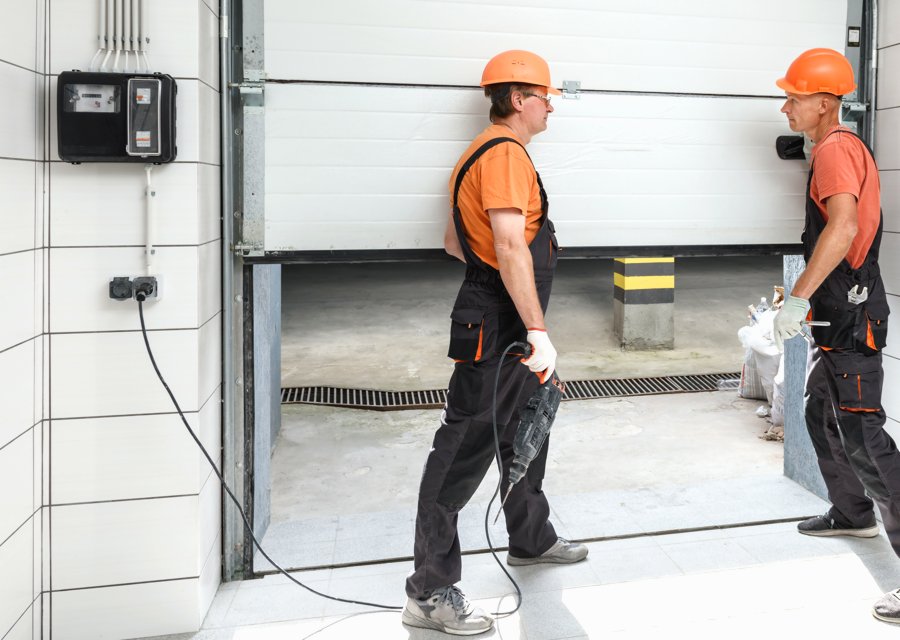 Garage-door work by J & J Garage Doors LLC in Orlando, FL