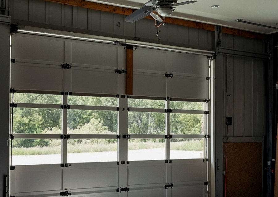 Garage-door work by C's Garage Door Company in Wichita, KS