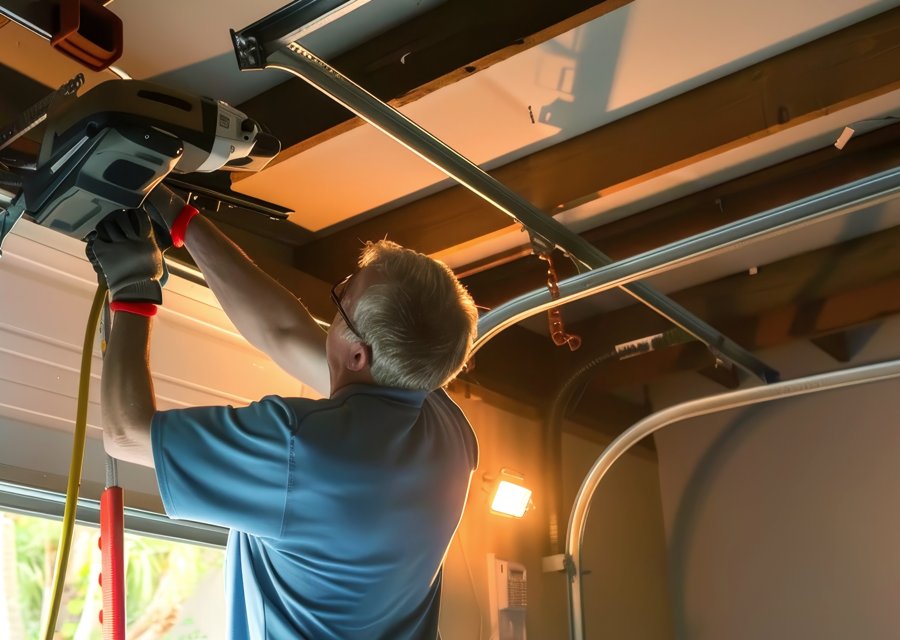 Garage-door work by Franks Garage Door's Repair in Toledo, OH