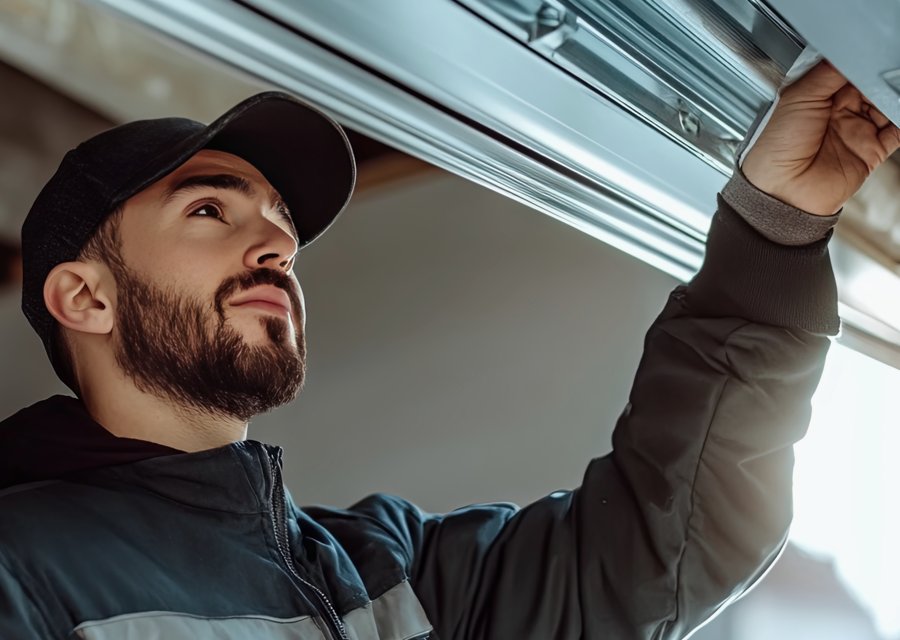 Garage-door work by R&S Garage Door Service Inc in Cheektowaga, NY