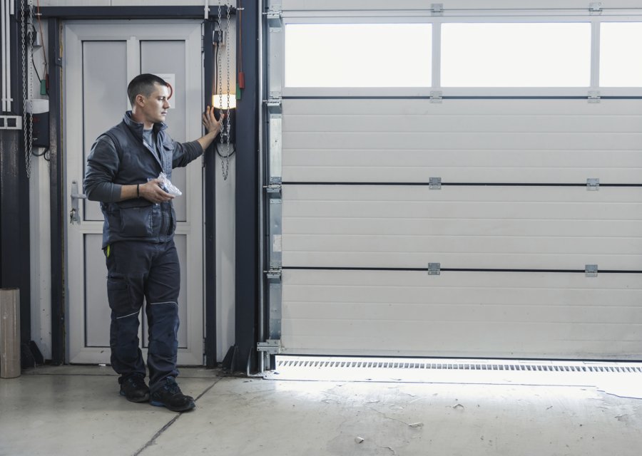 Garage-door work by Old Time Garage Door Repair in Brownsville, TX