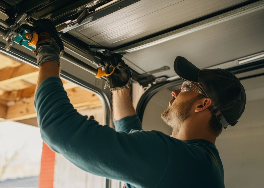Garage-door work by Able Garage Door Repair in Anniston, AL