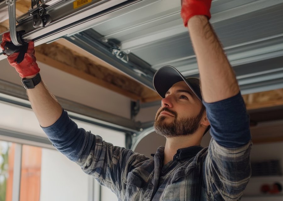 Garage-door work by Yein Garage Door Repair Company in Asheville, NC