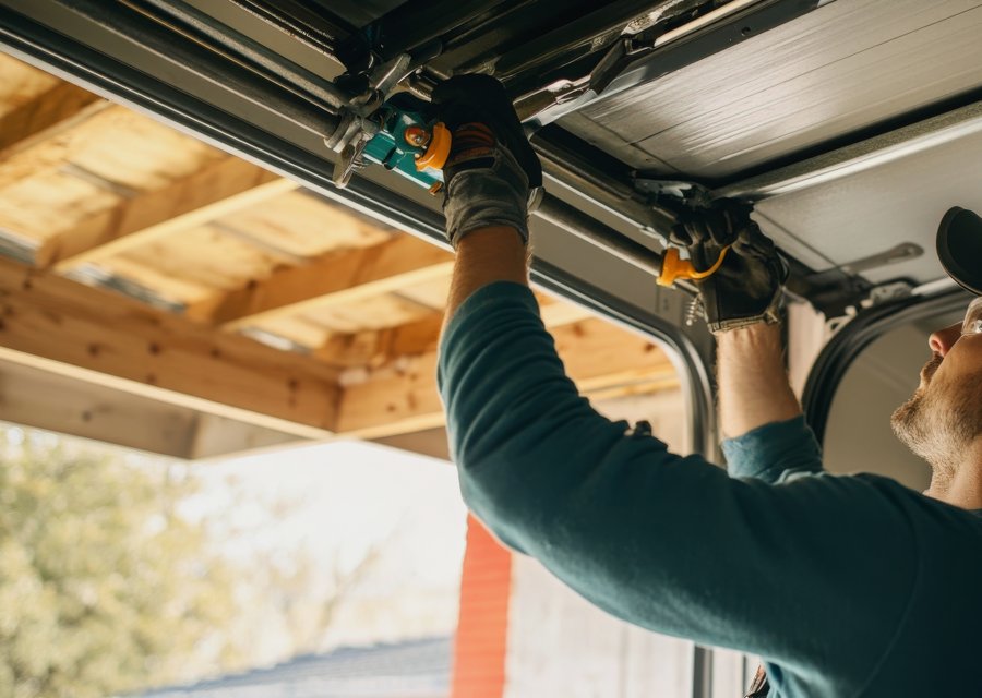 Garage-door work by ShieldCore Garage Door's Repair in Ovilla, TX