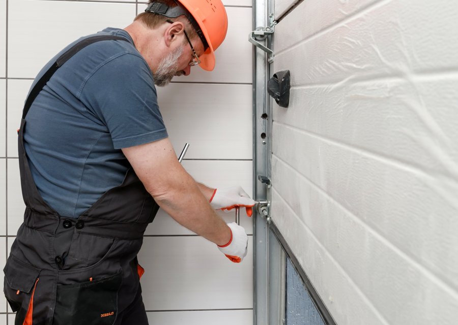 Garage-door work by Steadfast Garage Door Services in Indianapolis, IN