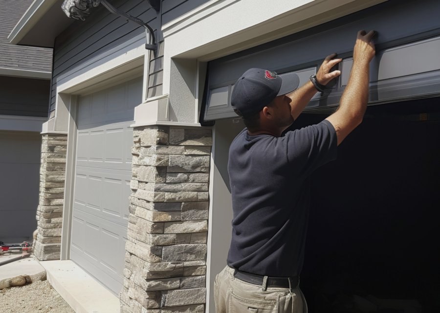 Garage-door work by Same Day Garage Door Services in Gainesville, VA