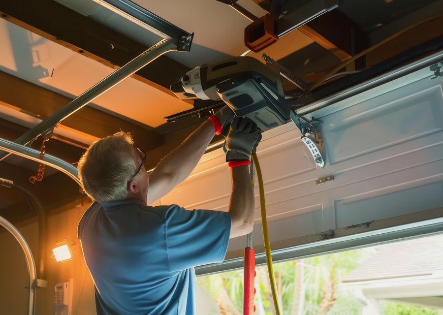 Garage-door work by Heavenly Garage Doors in San Diego, CA