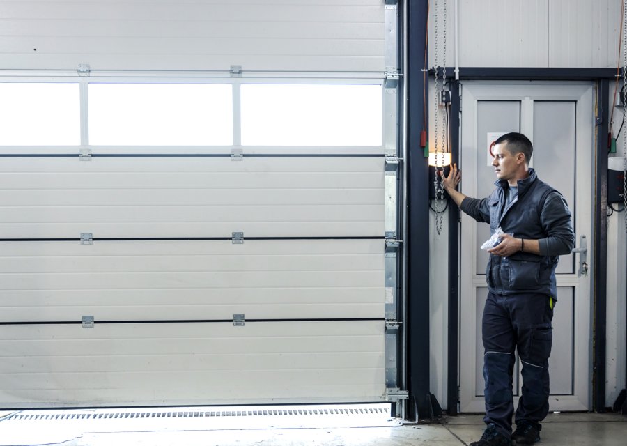 Garage-door work by Anchor Garage Door Services in Hagerstown, MD
