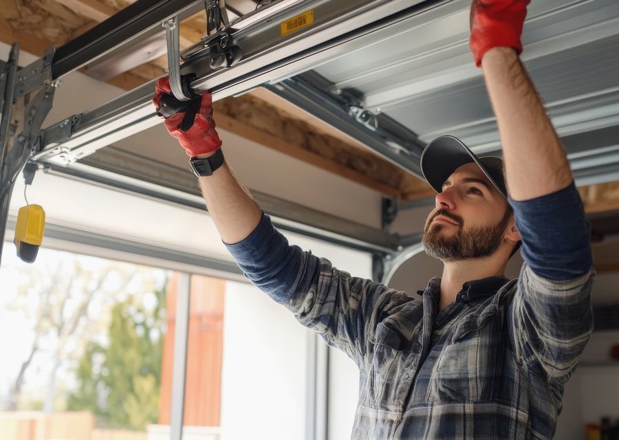 Garage-door work by Tier One Garage Door Service in Erie, CO