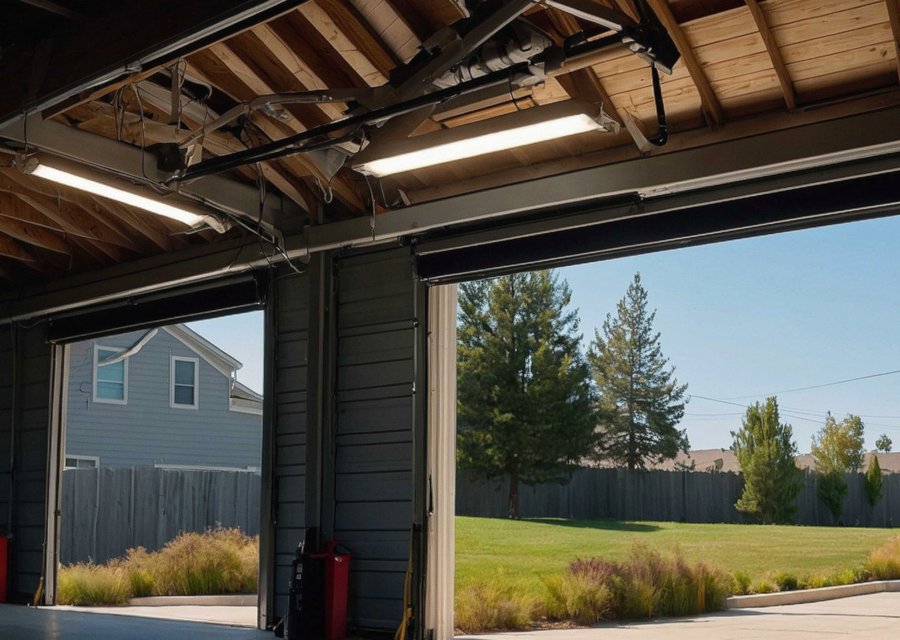 Garage-door work by Allied Garage Door, Inc. in Hamilton, OH
