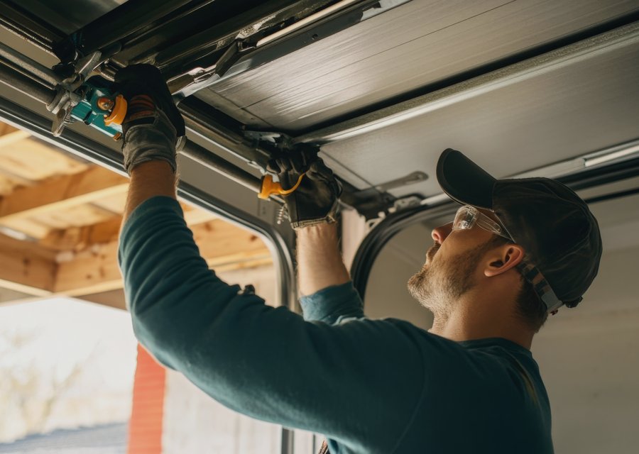 Garage-door work by Mooney Garage Door's Repair Service in Allentown, PA